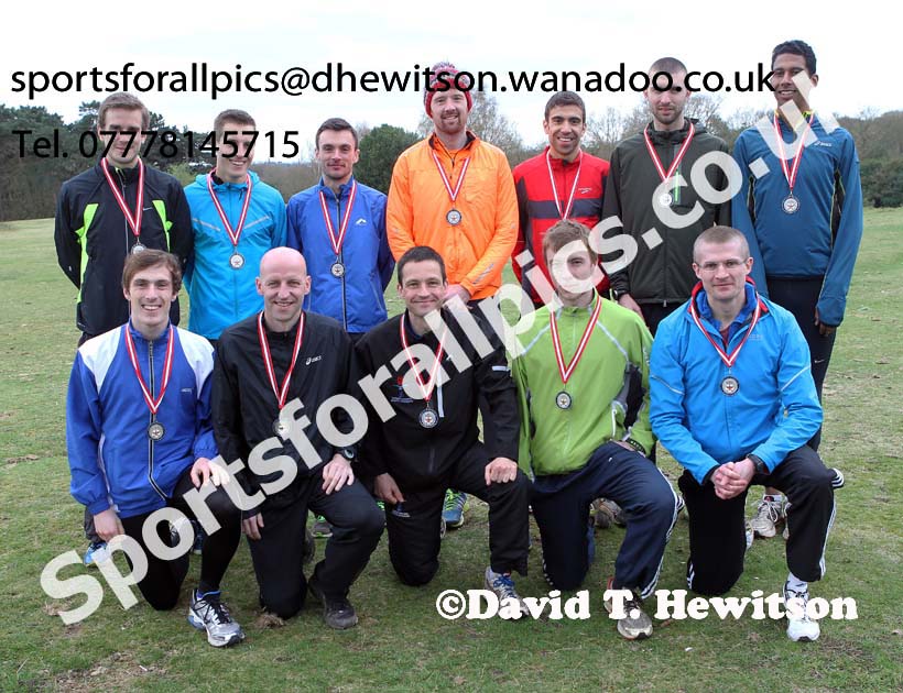 Morpeth team 2nd in the National 12 StageRelay, Sutton Park, Birmingham. Photo: David T. Hewitson/Sports for All PIcs
